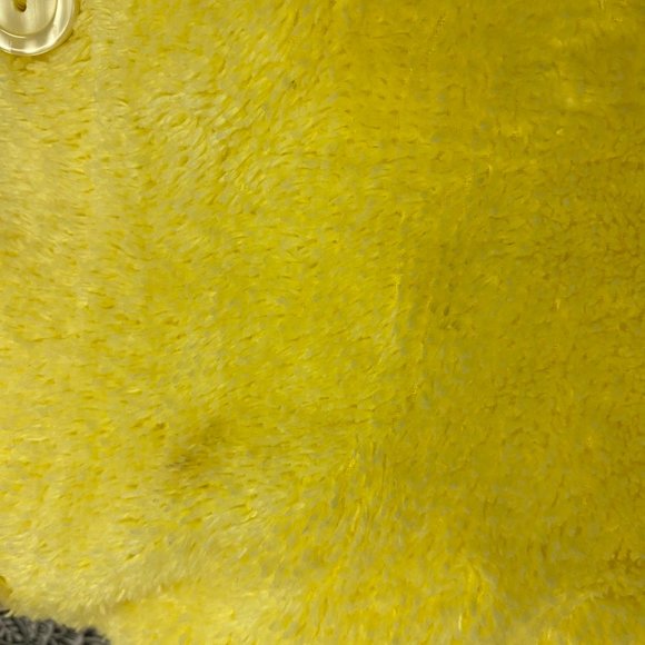 Intimate Appeal Yellow Chenille Button Front Robe - Picture 8 of 9